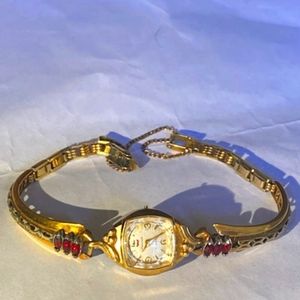 Vintage Ruby Waltham Watch